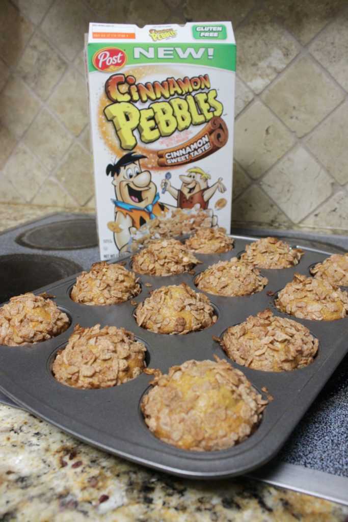 Muffins de Zanahoria con Cinnamon Pebbles Muffins de Zanahoria con Cinnamon Pebbles