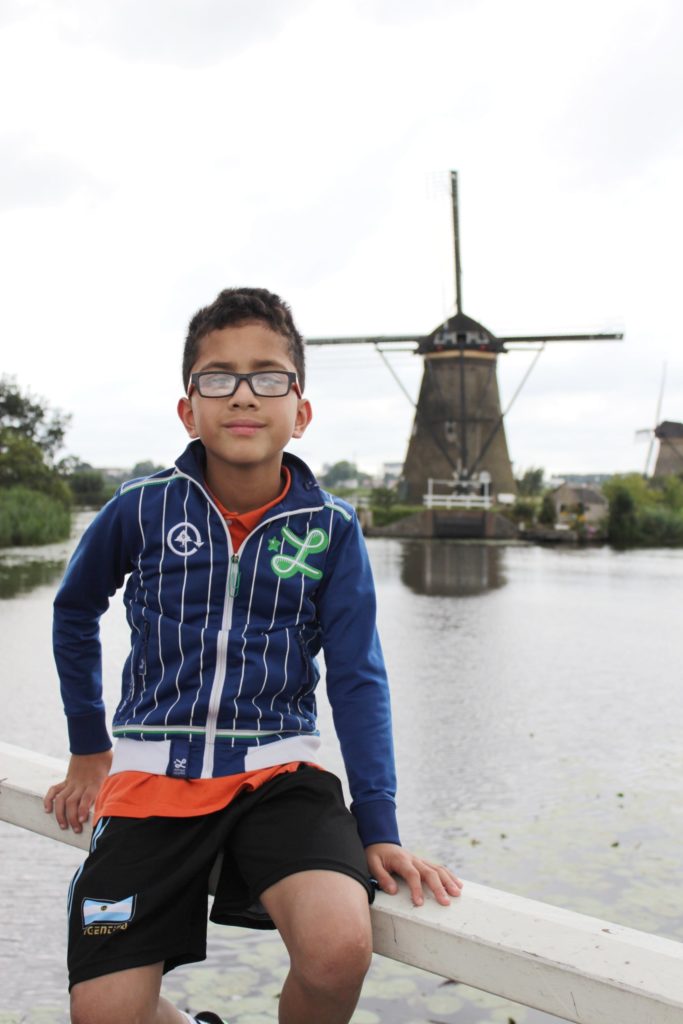 Los Molinos de Viento de Kinderdijk en Holanda