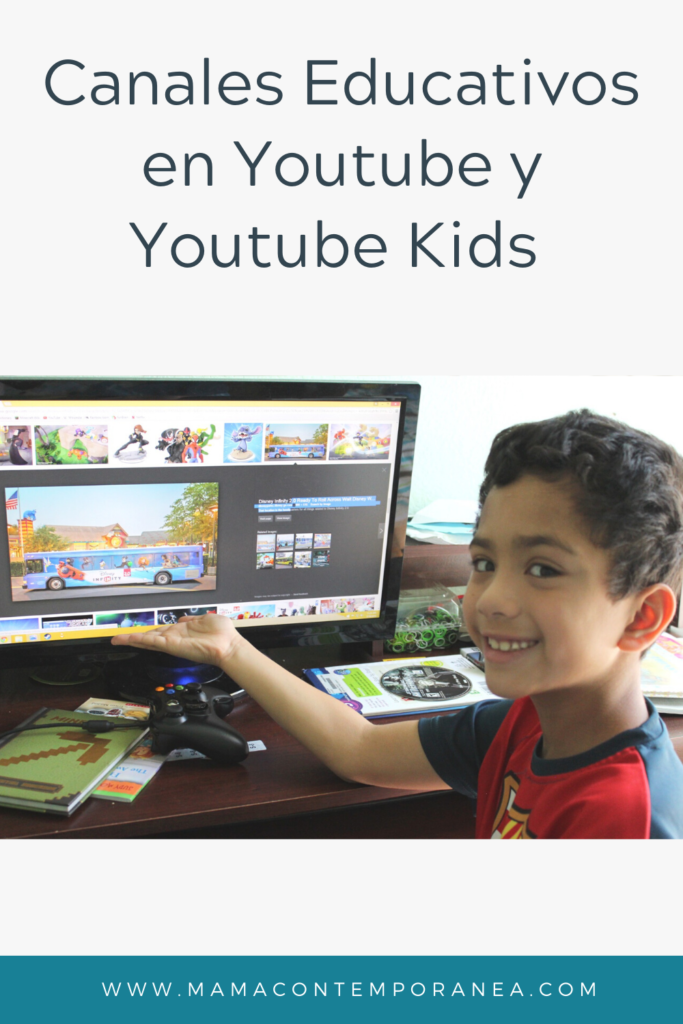 Canales Educativos en Youtube y en Youtube Kids