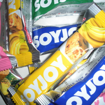 SOYJOY Barritas a Base de Frutas Naturales y Soya Completa. SORTEO