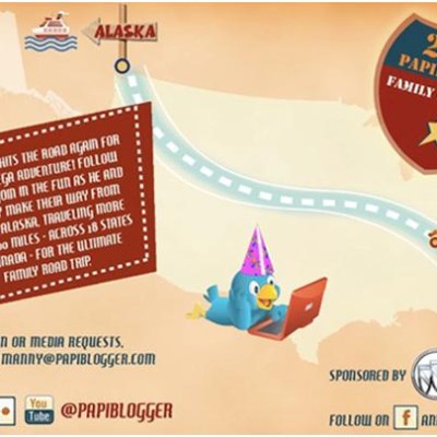 Twitter Party! @papiblogger Viaja para Alaska con su Familia