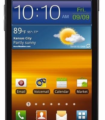 Galaxy S II con Samsung Epic 4G Touch de Sprint