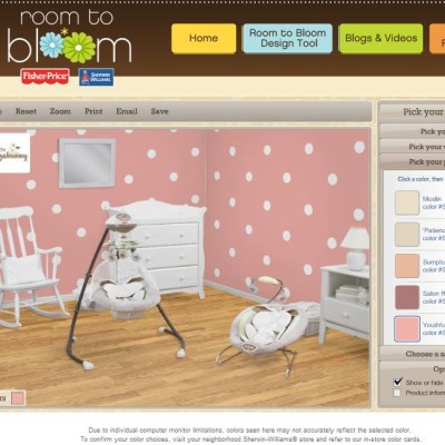 [CERRADO] Diseña el Cuarto de tu Bebé con “Room to Bloom” de Fisher-Price y Sherwin-Williams. SORTEO