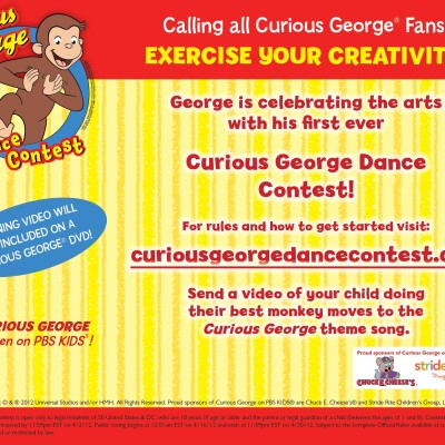 Concurso de Baile con George el Curioso.