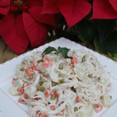 Receta: Como Preparar Ensalada de Gallina (Pollo)