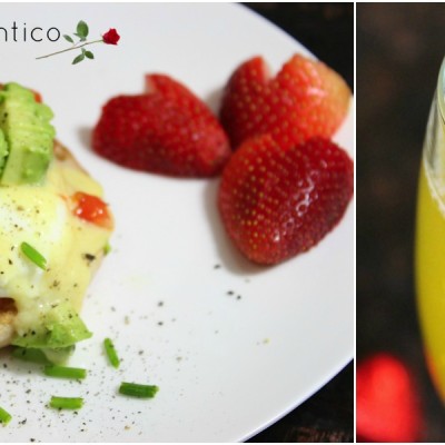 Desayuno Romántico: Huevos Benedictinos y Mimosa Sexy