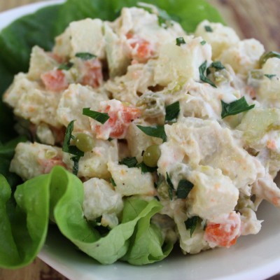 Receta: Ensalada de Gallina Navideña Venezolana