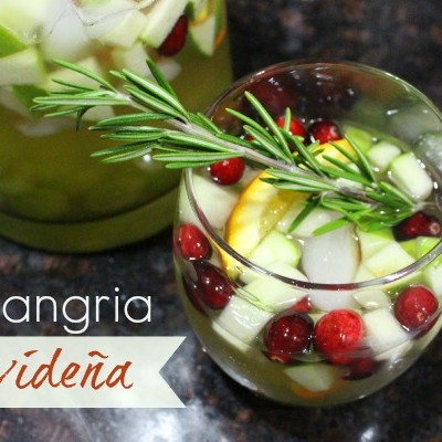 Receta: Sangría Navideña sin Alcohol