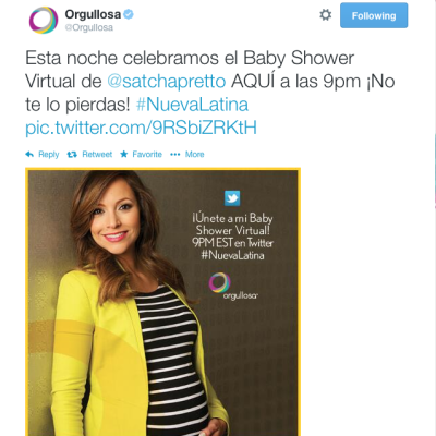 Resumen: Baby Shower Virtual con Pampers Latino y Orgullosa