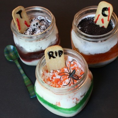 Ideas Para Halloween: Postre Tenebroso con #ComidaKraft
