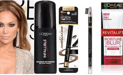 Jennifer López en los Golden Globes 2015- Copia su Peinado y Maquillaje