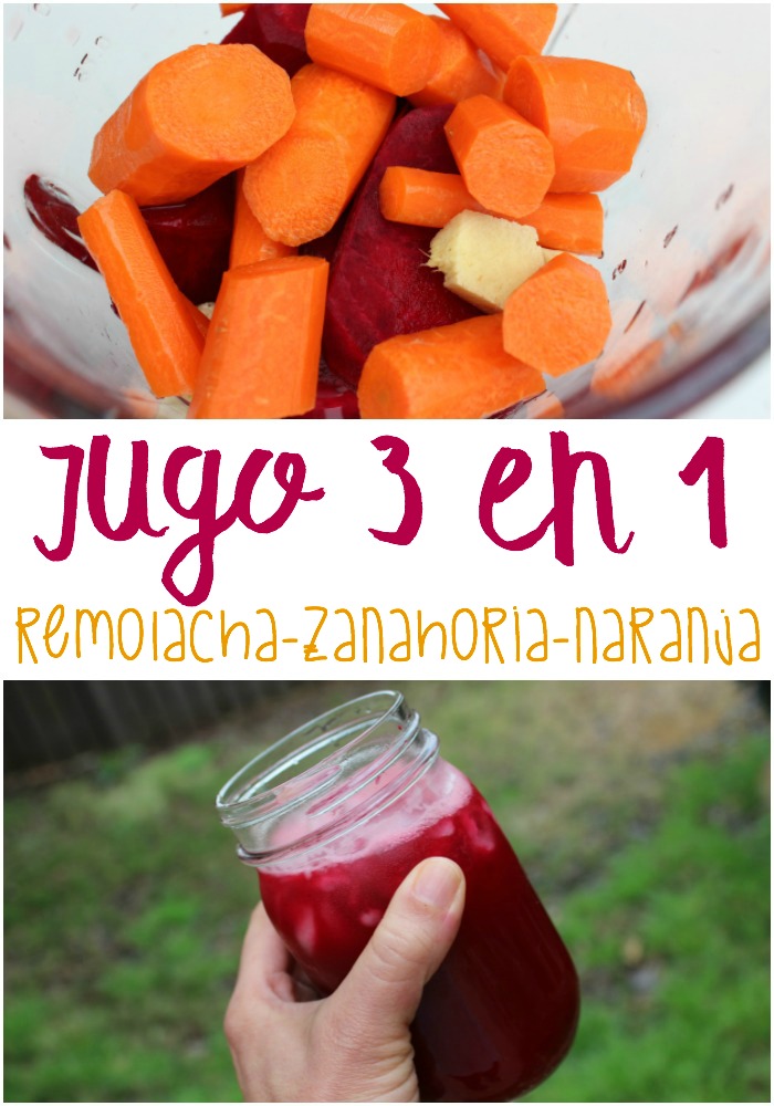 Jugo 3 en 1- Remolacha o Betabel, Zanahoria y Naranja | Mamá Contemporánea Jugo 3 en 1- Remolacha o Betabel, Zanahoria y Naranja | Mamá Contemporánea