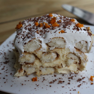 Tiramisú de Naranja al Estilo Comida Kraft