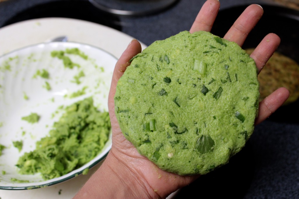 Arepa Fit Verde | Mamá Contemporánea #arepasfit