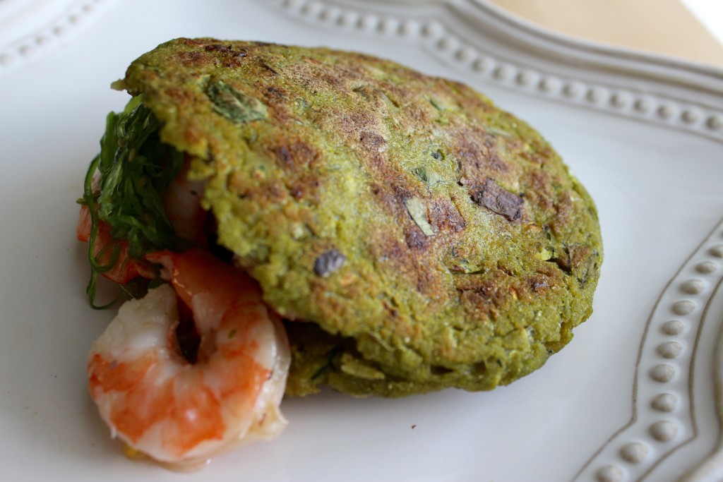 Arepa Fit Verde | Mamá Contemporánea #arepasfit