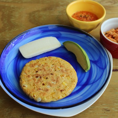 Arepa Fit de Jojotos Tiernos Enteros