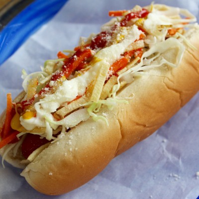 Hot Dogs Estilo Venezolano