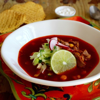 Receta de Pozole Rojo Tradicional