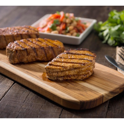 Las Chuletas Salpicadas con Adobo de Ají Panca de Doreen
