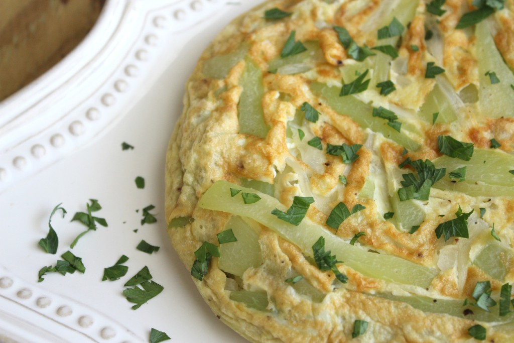 Receta: Tortilla Española Fit con Chayota | Mamá Contemporánea 