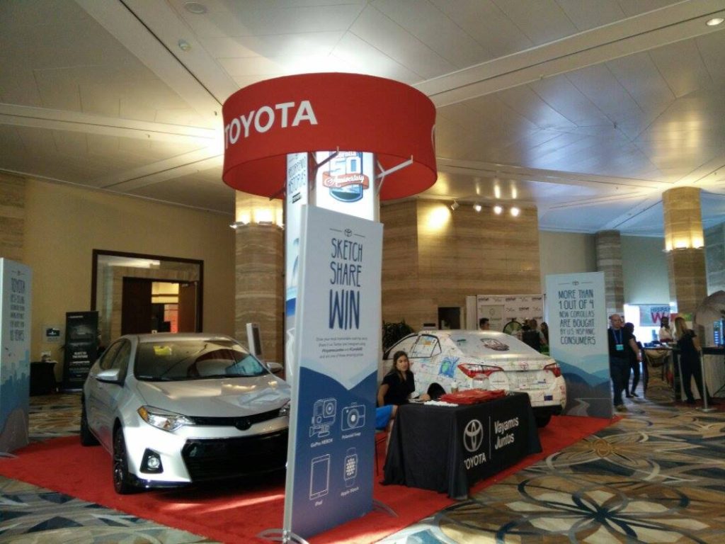 50 Aniversario del Toyota Corolla en Hispanicize 2016