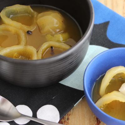 La mejor receta de dulce de cascos de parchita