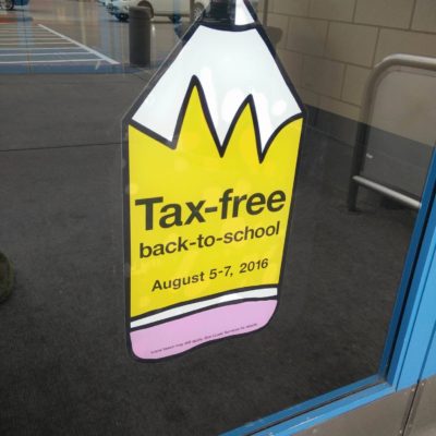 Fin de Semana Libre de Pago de Impuestos- Tax-Free Weekend 2016