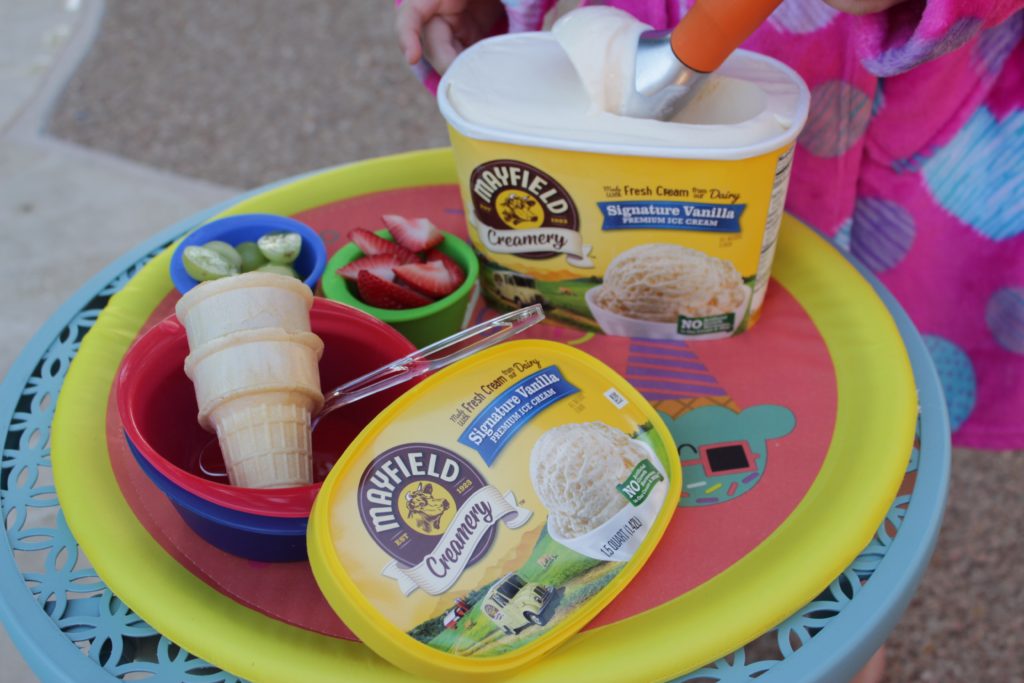 Tarde De Alberca con Helados Mayfield Creamery:
