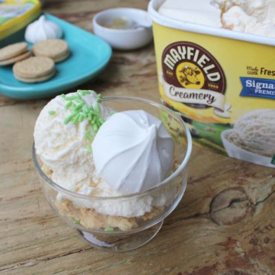 Postre de Limón con Helado Mayfield Creamery