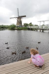 Los Molinos de Viento de Kinderdijk en Holanda