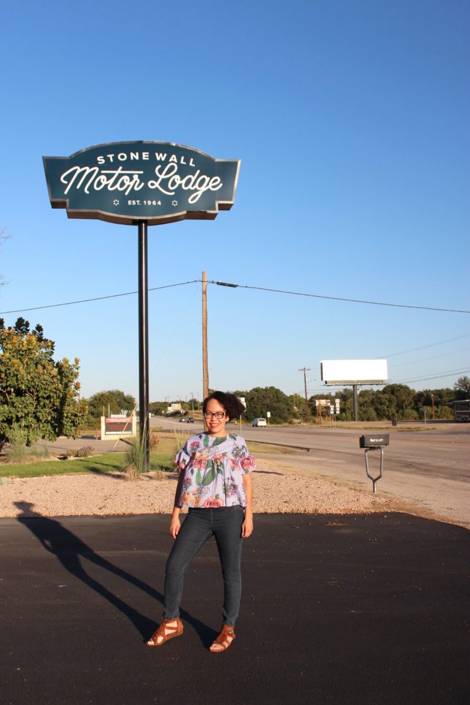 Donde Quedarse en Texas Hill Country- Stonewall Motor Lodge