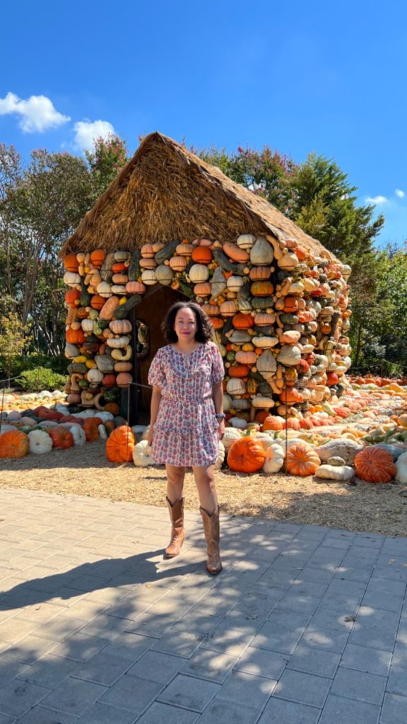 Otoño 2022 con A Fall Fairy Tale en el Dallas Arboretum